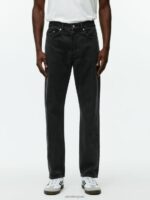 ARKET kleding 0DXJP1094 zwart losse spijkerbroek Heren - Image 6
