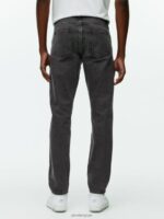 ARKET kleding 0DXJP1097 zwart gewassen park reguliere rechte jeans Heren - Image 3