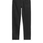 ARKET kleding 0DXJP1101 blijf zwart park reguliere rechte jeans Heren