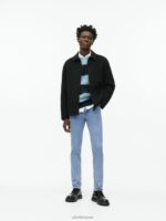 ARKET kleding 0DXJP1105 lichtblauw Slim-stretch jeans van berkenhout Heren - Image 3
