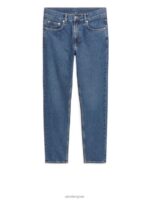 ARKET kleding 0DXJP1106 midden blauw Slim-stretch jeans van berkenhout Heren