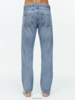 ARKET kleding 0DXJP1107 lichtblauw park cropped regular rechte jeans Heren - Image 2