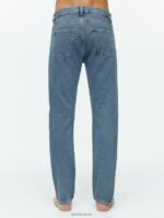 ARKET kleding 0DXJP1108 blauw park cropped regular rechte jeans Heren - Image 2