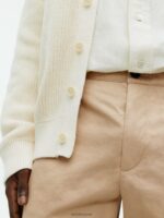 ARKET kleding 0DXJP1115 beige katoenen korte broek Heren - Image 2