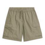 ARKET kleding 0DXJP1129 kaki groen actieve utility-short Heren