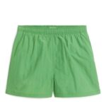 ARKET kleding 0DXJP1138 Fel groen zwembroek Heren