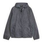 ARKET kleding 0DXJP1156 donker grijs actief kledinggeverfd windjack Heren
