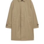 ARKET kleding 0DXJP1158 beige halflange autojas Heren
