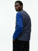 ARKET kleding 0DXJP1159 donkerblauw gewatteerd voeringvest Heren - Image 3