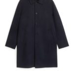 ARKET kleding 0DXJP1161 donkerblauw Doubleface jas van wolmix Heren