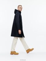 ARKET kleding 0DXJP1162 donkerblauw wollen parka Heren - Image 3