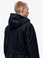 ARKET kleding 0DXJP1162 donkerblauw wollen parka Heren - Image 4