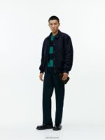 ARKET kleding 0DXJP1167 donkerblauw wollen varsityjack Heren - Image 2