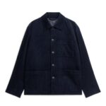 ARKET kleding 0DXJP1168 donkerblauw corduroy jasje Heren