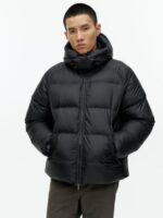 ARKET kleding 0DXJP1170 zwart sportief donsjack Heren - Image 2
