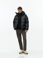 ARKET kleding 0DXJP1170 zwart sportief donsjack Heren - Image 3