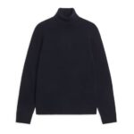 ARKET kleding 0DXJP1188 donkerblauw kasjmier col Heren