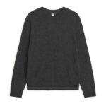 ARKET kleding 0DXJP1190 antraciet kasjmier trui Heren