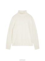 ARKET kleding 0DXJP1192 gebroken wit Trui met col van merinowol Heren