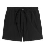 ARKET kleding 0DXJP1207 zwart actieve wandelbroek Heren