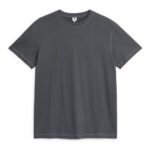 ARKET kleding 0DXJP1209 donker grijs actief lichtgewicht t-shirt Heren