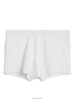 ARKET kleding 0DXJP1226 wit Pima katoenen trunks Heren - Image 2
