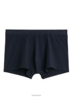 ARKET kleding 0DXJP1227 donkerblauw Pima katoenen trunks Heren - Image 2