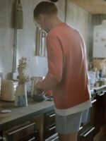 ARKET kleding 0DXJP1228 blauw gestreept Boxershorts van geweven katoen, set van 2 Heren - Image 6