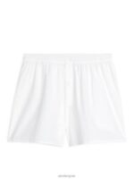 ARKET kleding 0DXJP1229 blauw Wit Boxershorts van geweven katoen, set van 2 Heren - Image 3