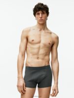 ARKET kleding 0DXJP1231 donker grijs Pima katoenen boxershort, set van 3 Heren - Image 2