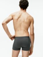 ARKET kleding 0DXJP1231 donker grijs Pima katoenen boxershort, set van 3 Heren - Image 3