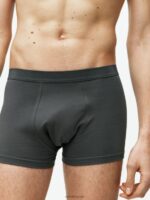 ARKET kleding 0DXJP1231 donker grijs Pima katoenen boxershort, set van 3 Heren - Image 5