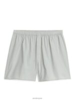 ARKET kleding 0DXJP1235 vaste stoffen/aards Boxershorts van geweven katoen, set van 2 Heren - Image 2