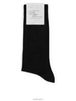 ARKET kleding 0DXJP1238 blauw Gemerceriseerde katoenen sokken effen Heren - Image 4