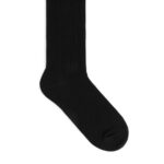 ARKET kleding 0DXJP1241 zwart supima katoenen ribsokken Heren