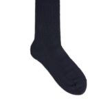 ARKET kleding 0DXJP1242 donkerblauw supima katoenen ribsokken Heren