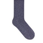 ARKET kleding 0DXJP1244 blauw supima katoenen ribsokken Heren