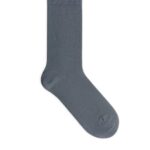 ARKET kleding 0DXJP1246 blauw effen sokken van gemerceriseerd katoen Heren