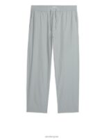 ARKET kleding 0DXJP1251 grijs katoenen pyjamabroek Heren