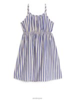 ARKET kleding 0DXJP1368 blauw/strepen geweven zonnejurk kinderen