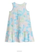 ARKET kleding 0DXJP1370 wit/tie-dye jersey jurk met ruches kinderen - Image 2