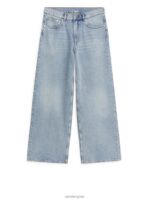 ARKET kleding 0DXJP137 blauw wolk lage losse jeans vrouwen - Image 3