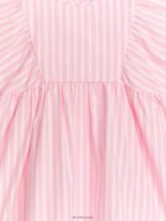 ARKET kleding 0DXJP1381 roze/streep katoenen popeline jurk kinderen - Image 3