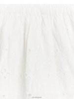ARKET kleding 0DXJP1383 wit halflange rok met broderie anglaise kinderen - Image 3