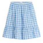 ARKET kleding 0DXJP1384 wit Blauw gelaagde rok kinderen