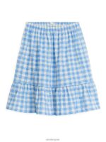 ARKET kleding 0DXJP1384 wit Blauw gelaagde rok kinderen