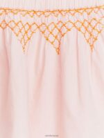 ARKET kleding 0DXJP1385 roze geborduurde linnen rok kinderen - Image 3
