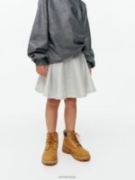ARKET kleding 0DXJP1386 zilver glitter rok kinderen - Image 3