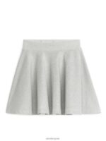 ARKET kleding 0DXJP1386 zilver glitter rok kinderen - Image 4