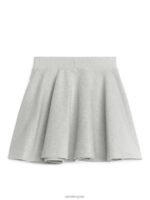 ARKET kleding 0DXJP1386 zilver glitter rok kinderen - Image 5